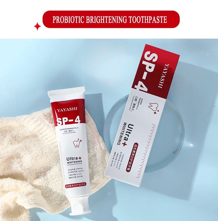 YAYASHI SP-4 - Dentifrice blanchissant et rafraîchissant.